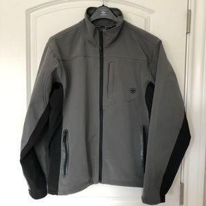 Gray Ariat softshell jacket